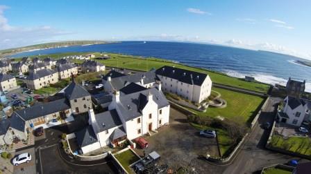 Pentland Lodge House from above