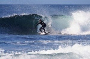 Thurso surfing